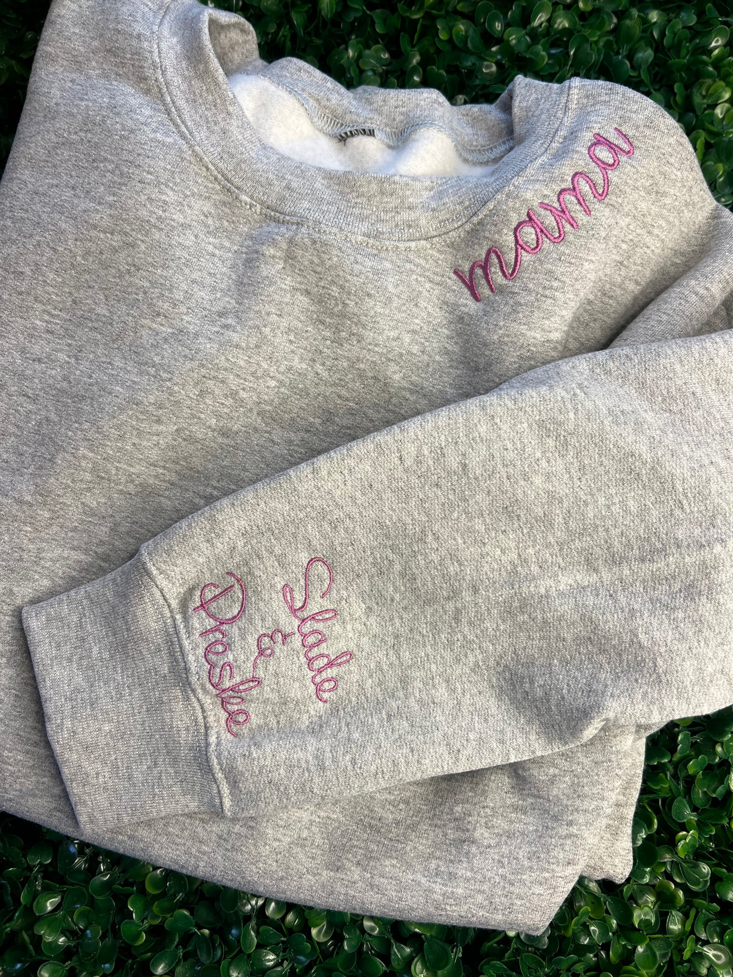 Collar Sweatshirt Name