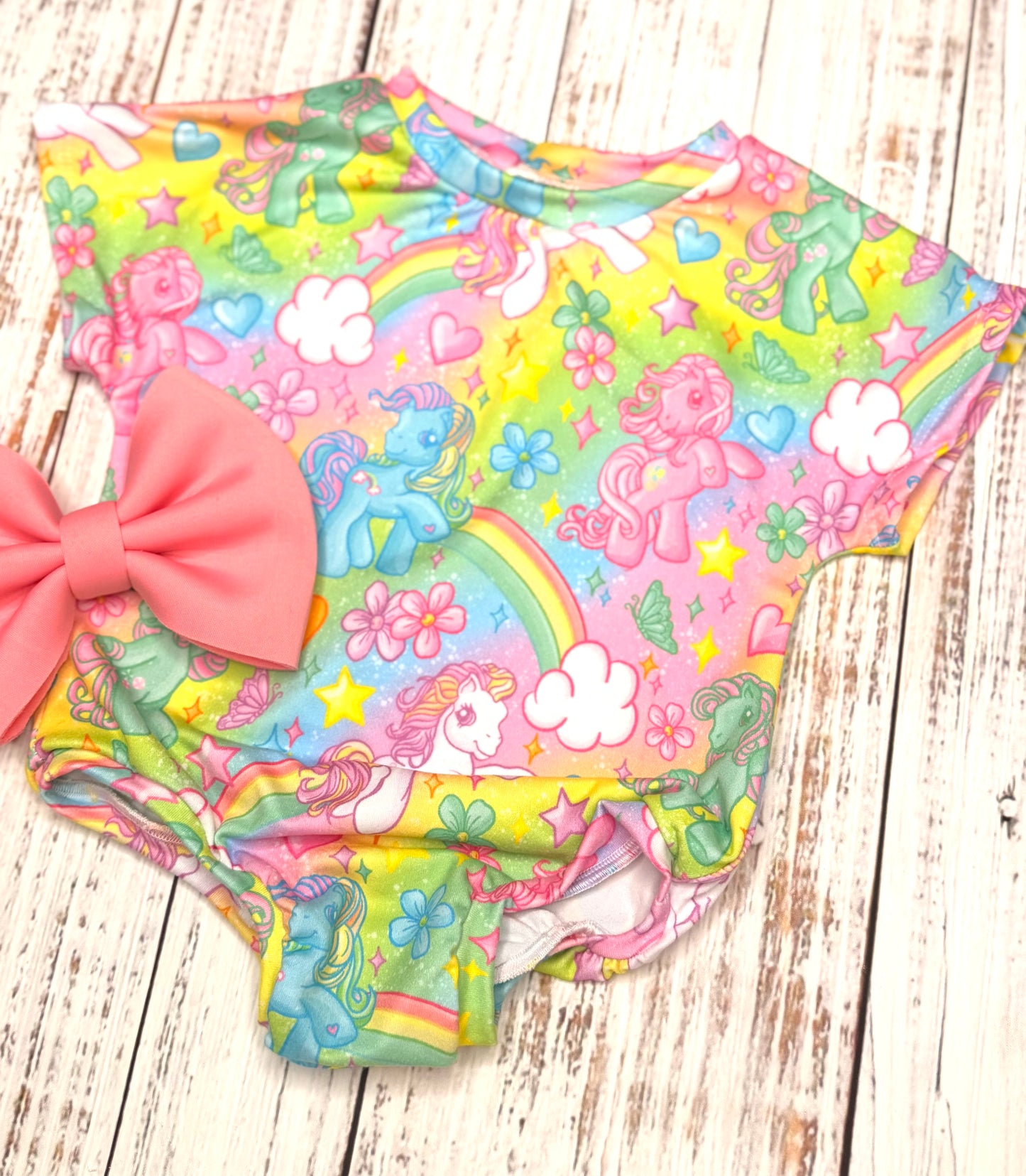 Baby Tee Romper - Custom