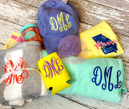 Comfort Color Monogram Shirt