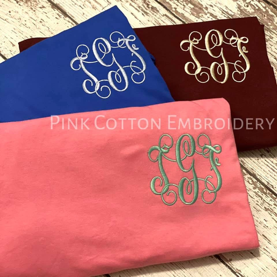 Comfort Color Monogram Shirt