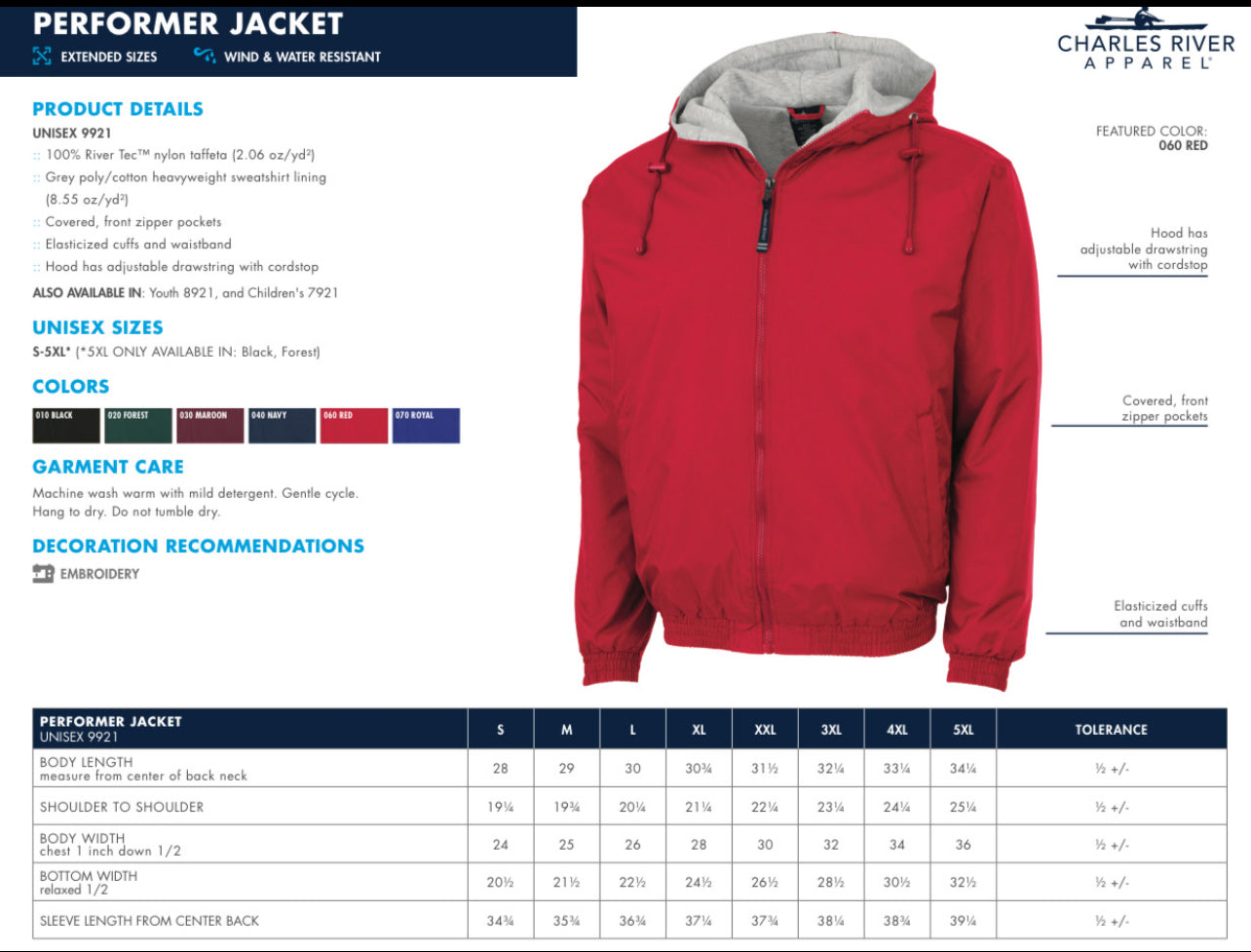 Charles River Performer Jacket