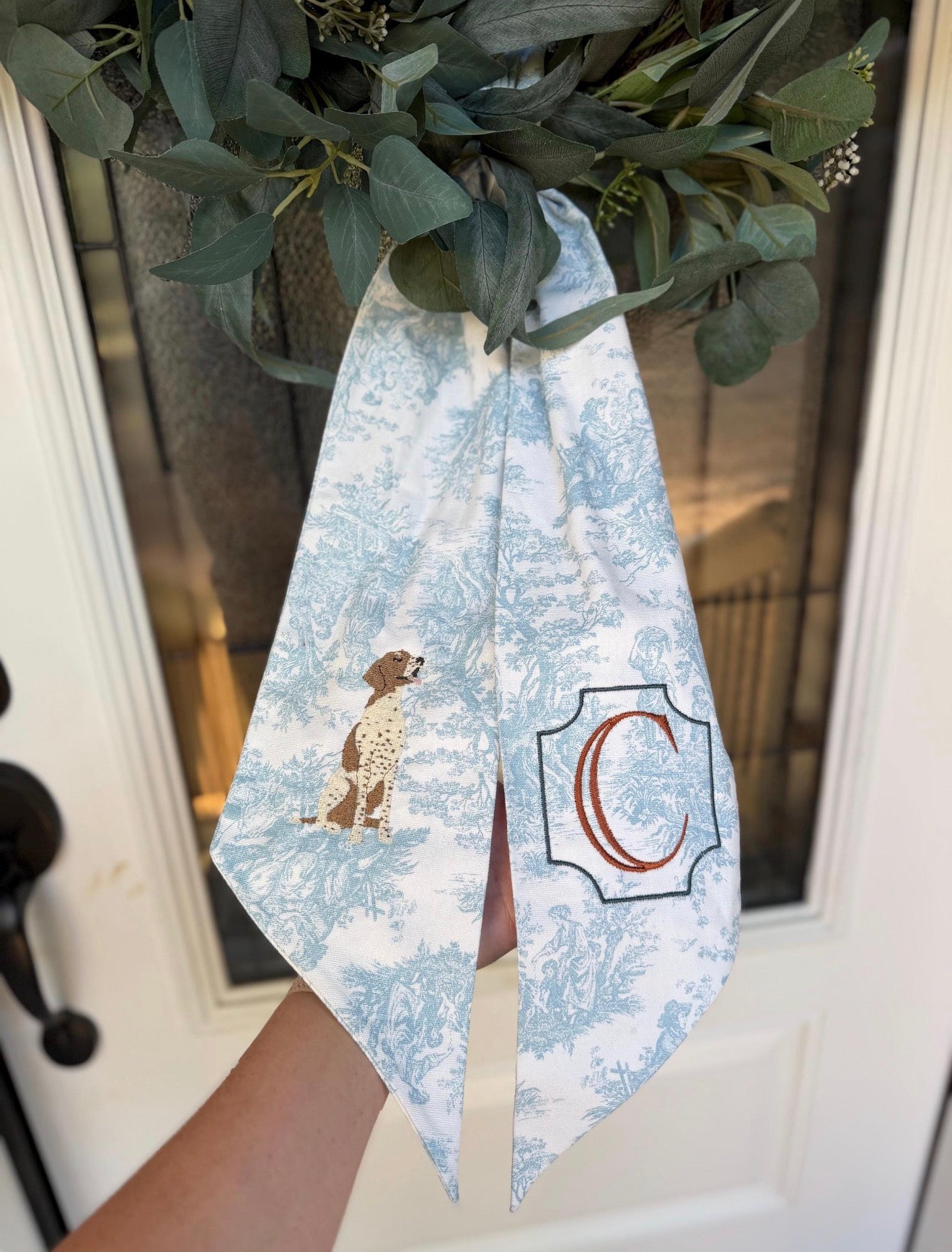 Wreath Sash