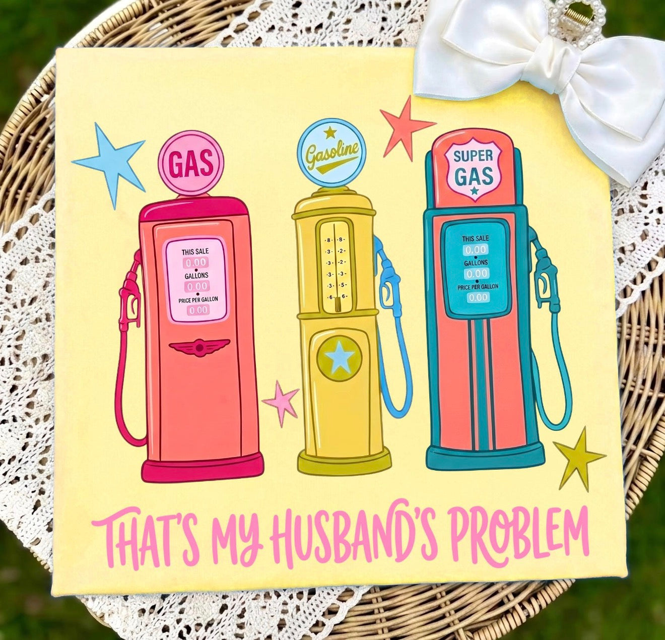 That’s my husbands problem