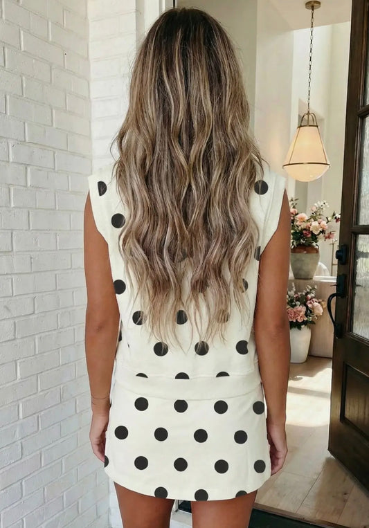 Polka Dot Skort Set *Missy & Plus*