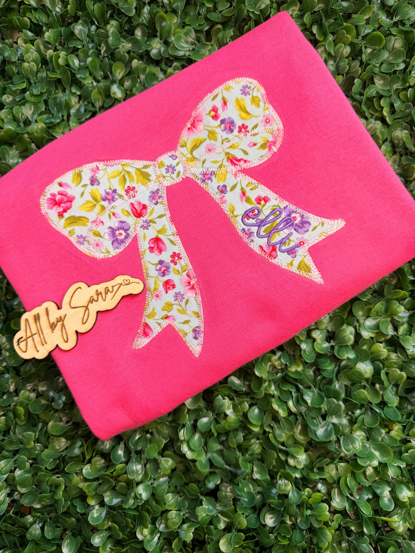 Spring Bow with floral