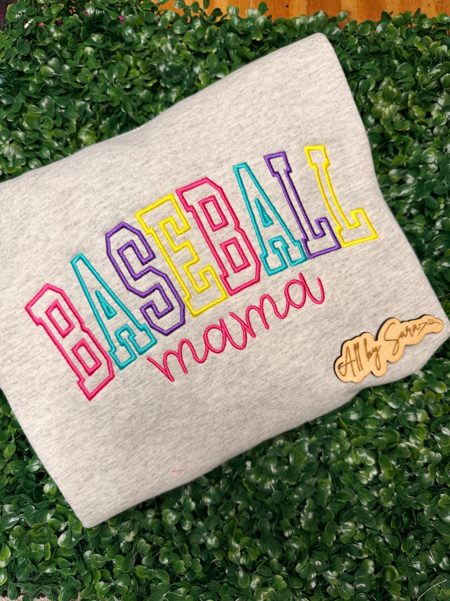 Baseball - any name colorful