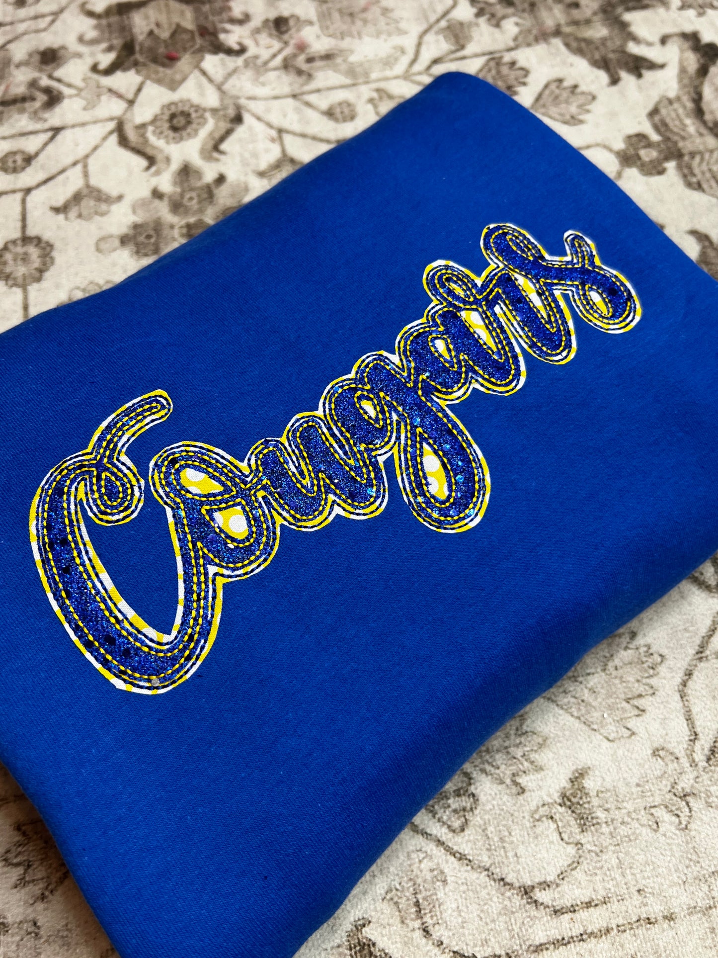 Appliqué School Mascot
