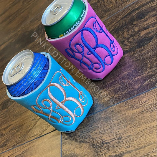 Embroidered Can Holder