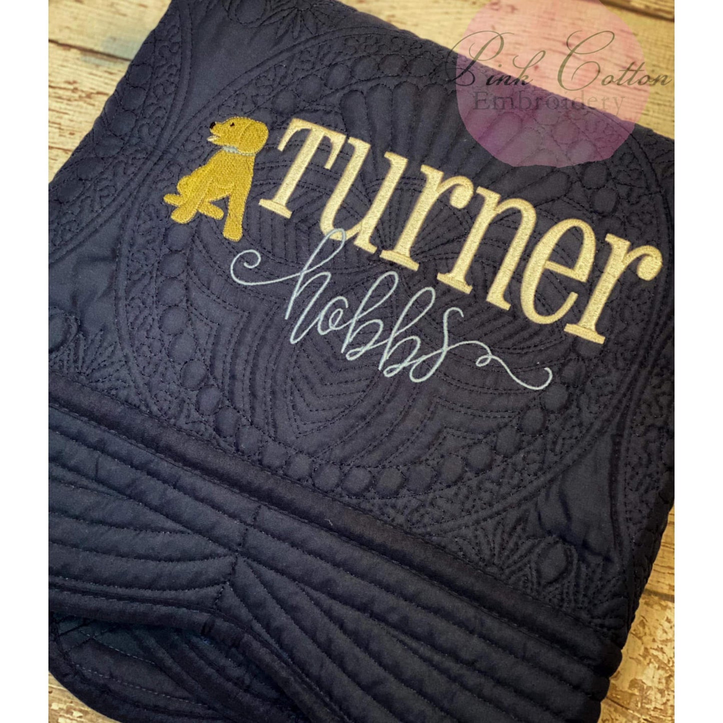 Baby Quilt Embroidered