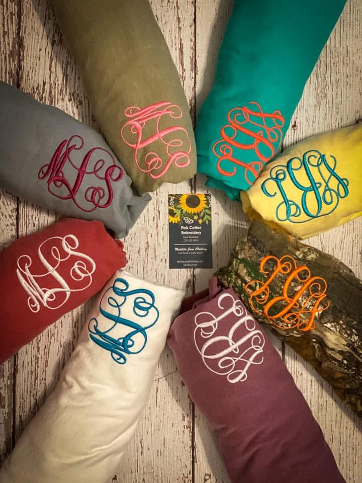 Comfort Color Monogram Shirt