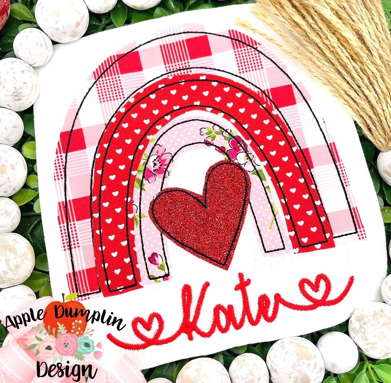 Valentines Appliqué Sample Pics