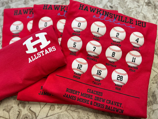 Allstars Baseball Custom - School