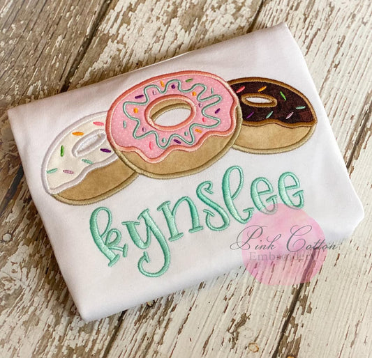 Donuts Appliqué