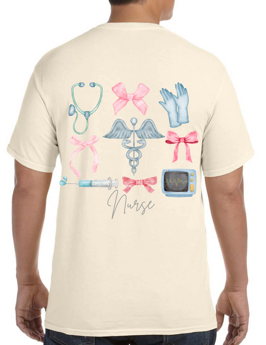 Nurse Bow shirt