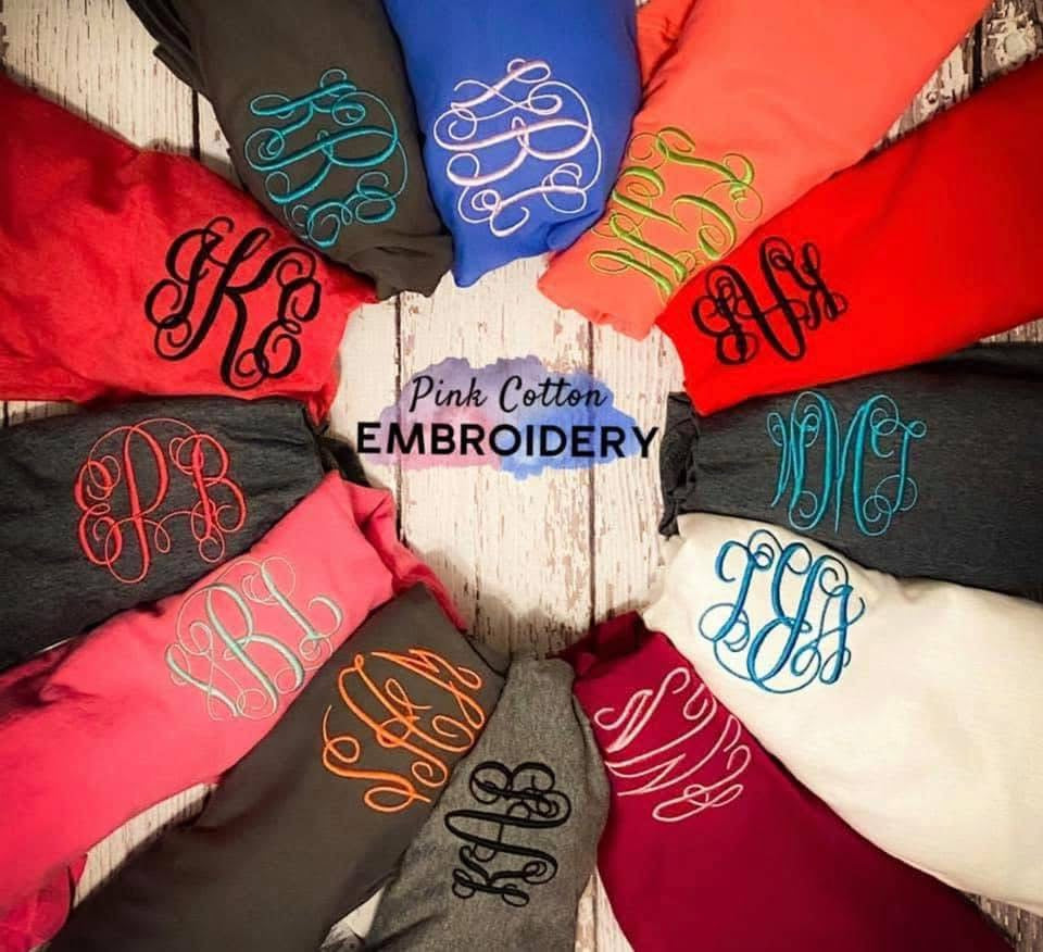 Comfort Color Monogram Shirt