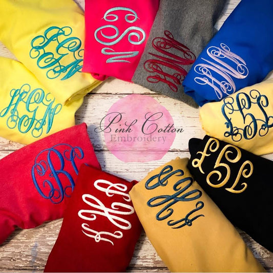 Comfort Color Monogram Shirt