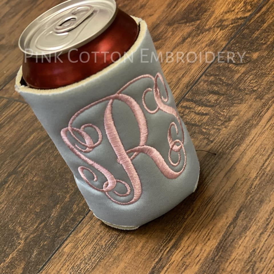 Embroidered Can Holder