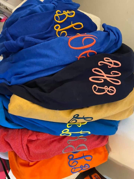 Kids Monogram Tee’s