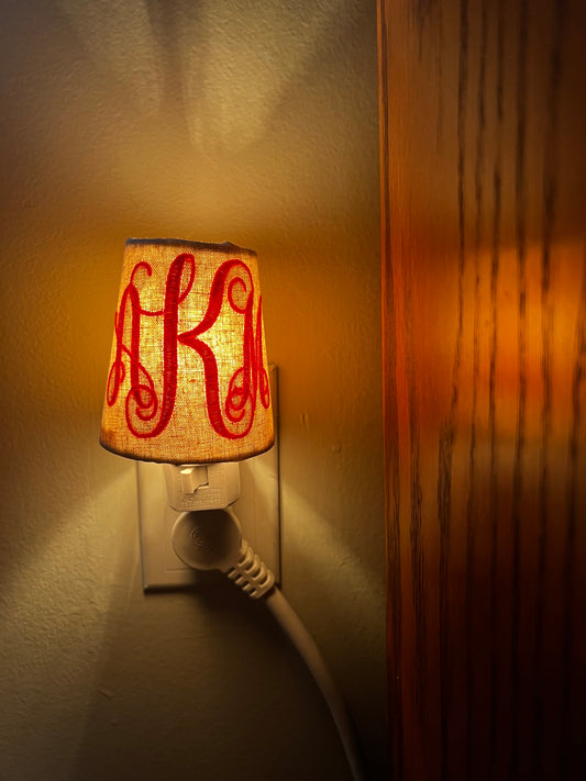Night Light Monogram