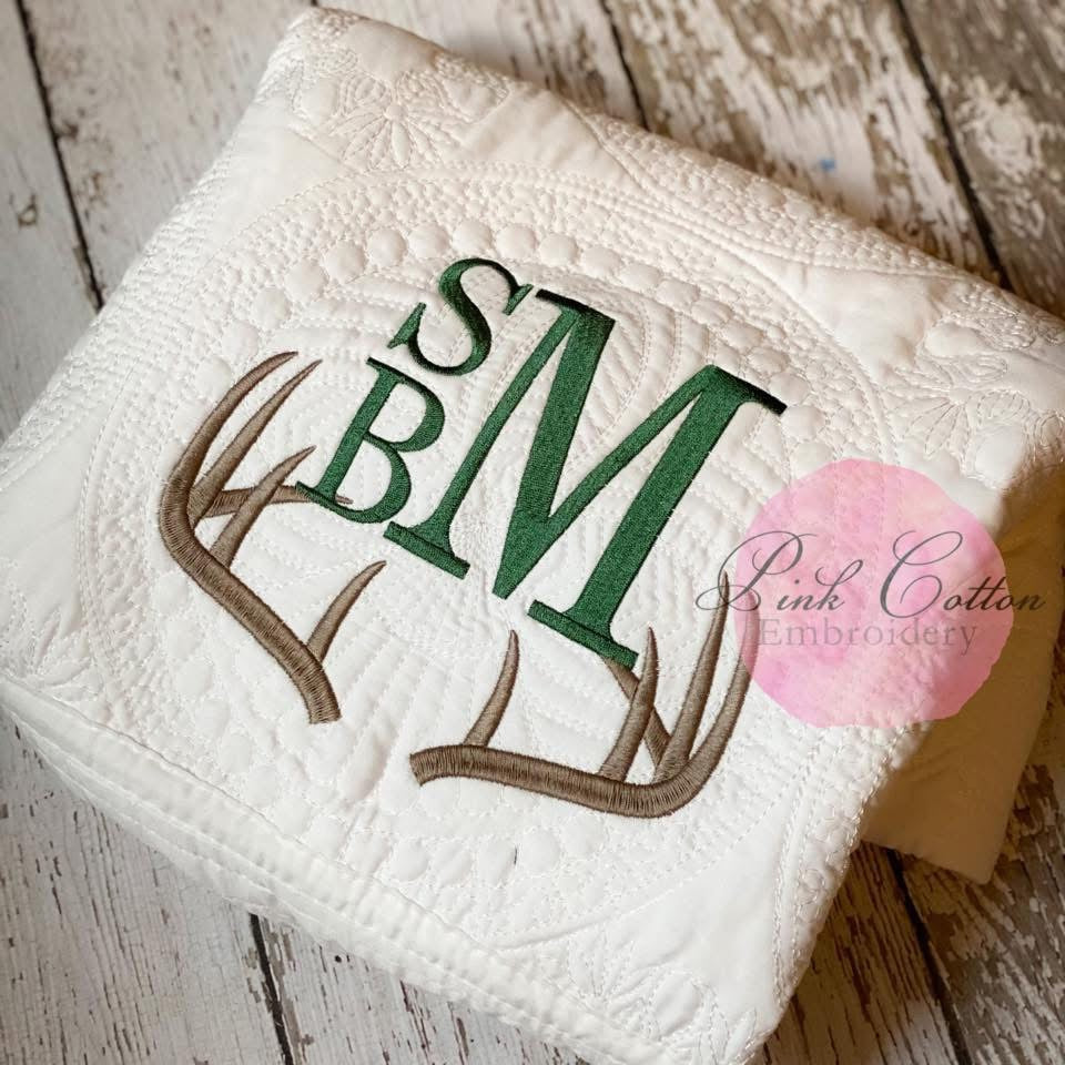 Baby Quilt Embroidered