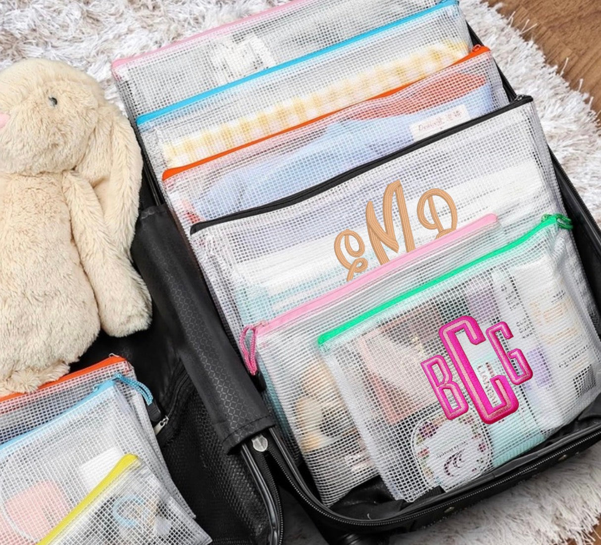 Monogram Clear Bags