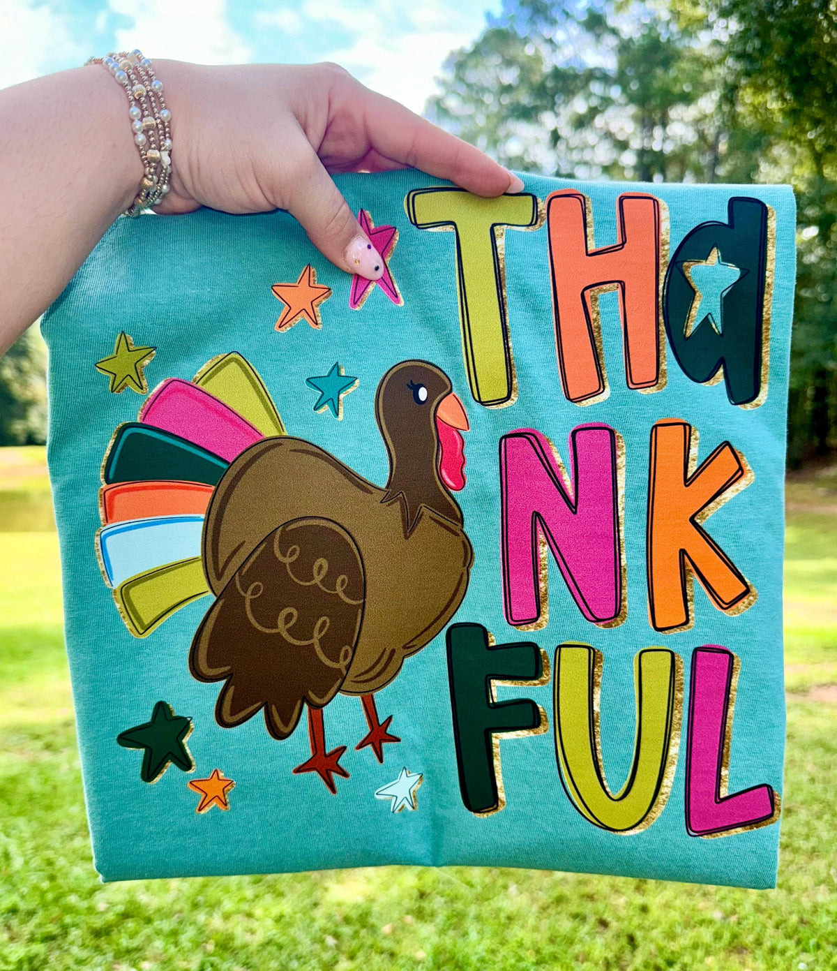 Thankful Colorful Turkey