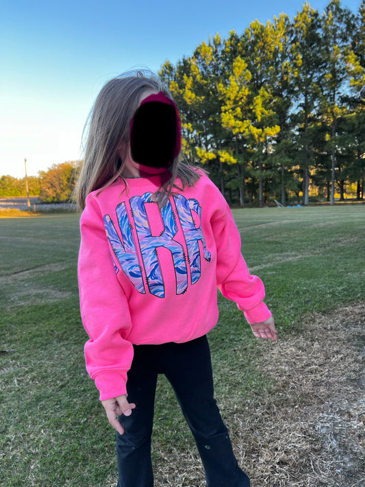 Monogram Youth Sweatshirts