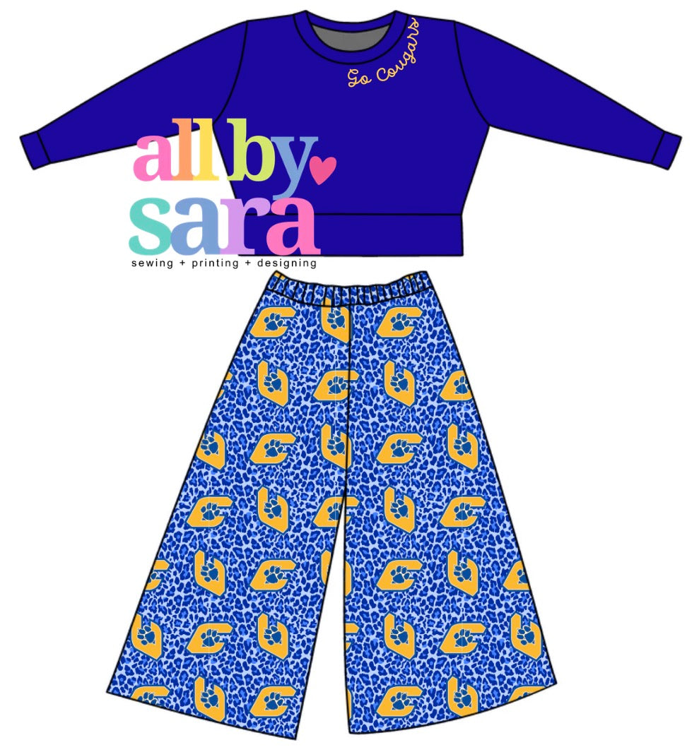 Mascot Pants + Sweatshirt