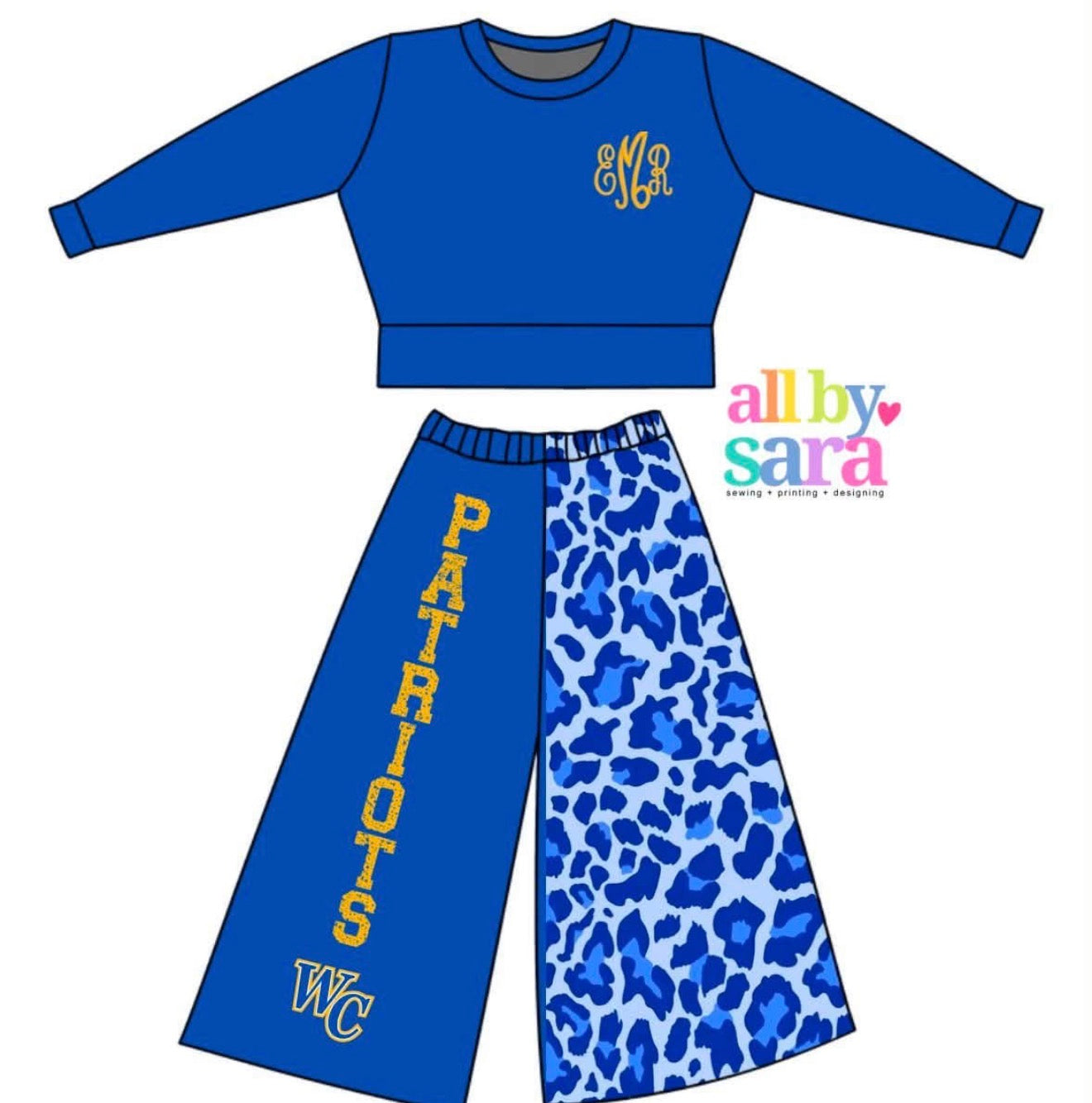 Mascot Pants + Sweatshirt