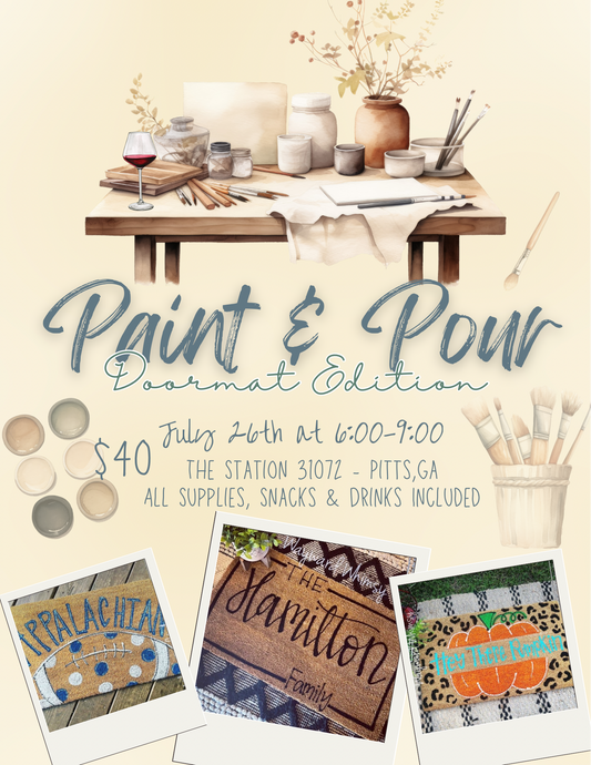 Paint & Pour Party