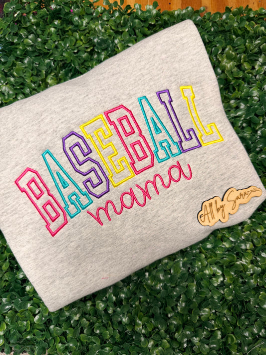 Baseball - any name colorful