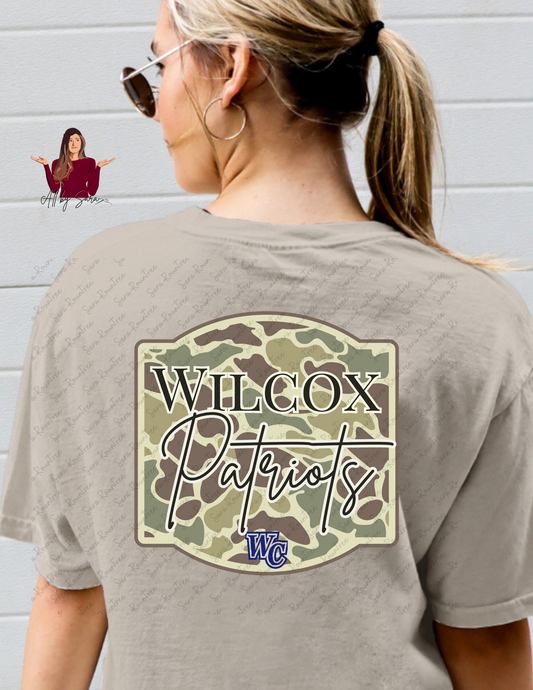 Camo School Spirit - Any