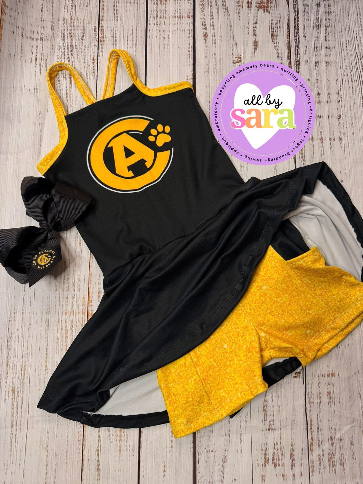 Cheer Dress with shorts